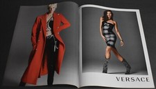 2013 Print Ad Clothing Fashion Style Heels Art Versace Long Legs Dress Sexy Boot