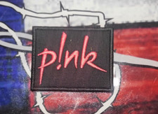 EMBROIDERED P NK POP BAND PATCH Please Read Ad