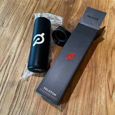 Peloton Black Glass Water Bottle Unisex Reusable Eco Friendly