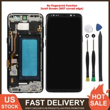 For Samsung S8 G950U G950F G950U1 G950 Incell LCD Display Screen Digitizer Frame
