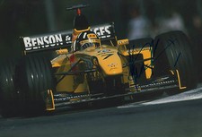 Damon Hill "Jordan" Autogramm signed 20x30 cm Bild