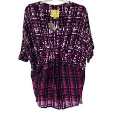 NEW! Anthropologie Maeve Cocoon Dolman Sleeves Draped Dress Size S