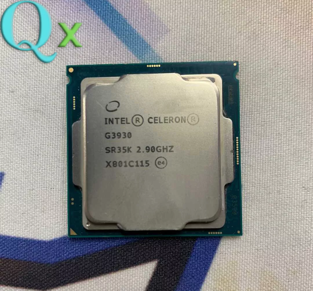 7Th Gen Intel Celeron G3930 LGA 1151 CPU Processor Kaby Lake Dual-Core 2.9 GHz