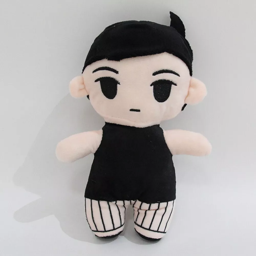 Sunny Plush Toy Cute Omori Stuffed Doll Black Hair Figure Stuffed