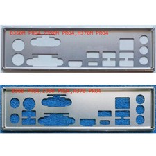 1Ps For ASRock B360 Pro4,Z390M Pro4,H370 Pro4 I/O Shield BackPlate Blende Bracke