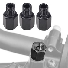 4PCS Motorcycle Mirror Adapters 10mm Mount to 8mm Mirror Scooter