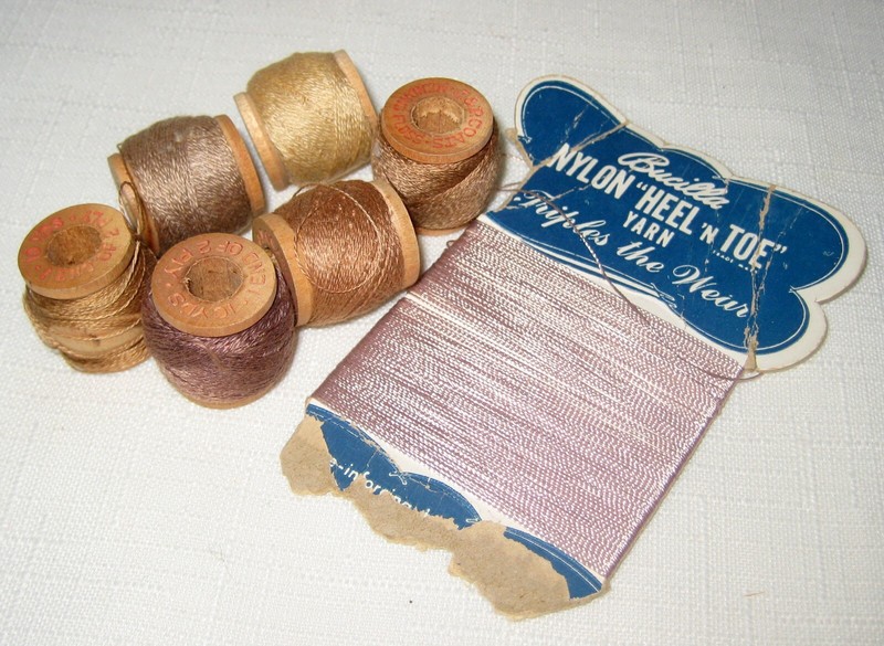 Vintage J and P Coats Hosiery and Mending Floss