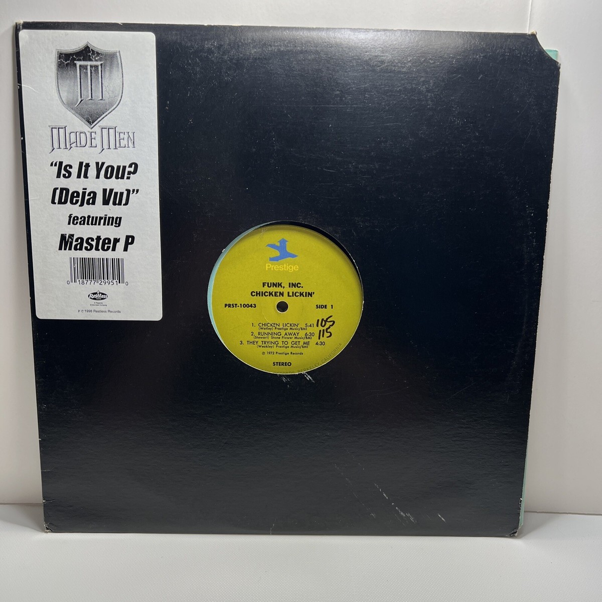 FUNK, INC. Chicken Lickin LP PRESTIGE (PRST- 10043) STEREO 1972 