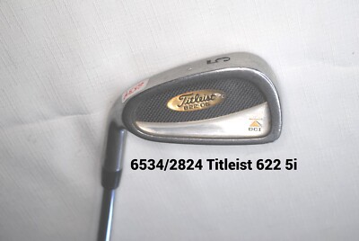 Fer 5 Titleist DCI OS+ - Acier Rigide - Longueur +1 Pouce - Occasion Bon état