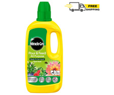 Miracle-Gro Pour And Feed Liquid Plant Food, 1l | Free Postage | 5.69 per litre