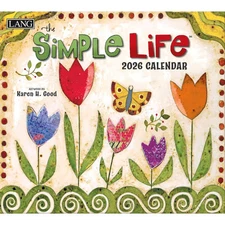 Lang Companies,  Simple Life 2026 Wall Calendar by Karen H. Good, 13.4'' X 12'',