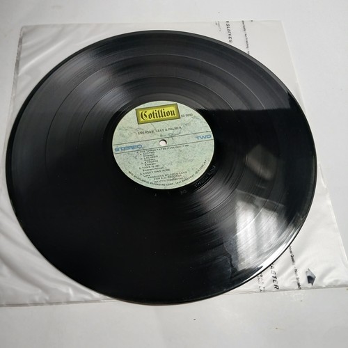 Emerson Lake and Palmer Self Titled Record 1971 Atlantic Lucky Man Take Pebblle - Picture 5 of 11