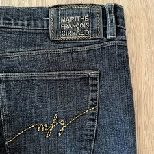 Marithe Francois Girbaud Men's 34 Dark Wash Denim Jeans Relaxed Fit Vintage Y2K