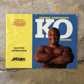 Cartucho de Boxeo George Foreman's KO + Manual - Nintendo NES