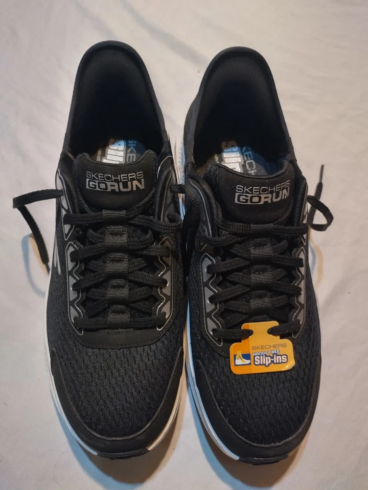 Zapatillas deportivas Skechers Slip-ins Go Run negras para hombre talla 10,5 Foto 2 de 4