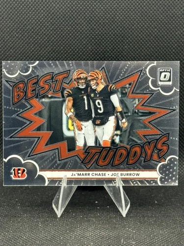 2025 Donruss Optic Ja'Marr Chase/Joe Burrow Base (RAW)