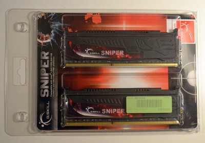 G.SKILL Sniper F3-14900CL9D-8GBSR 2x4GB DDR3-1866 PC3-14900 8GB Arbeitsspeicher