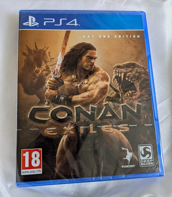 Conan Exiles PS4 Neu Sealed UK PAL Sony PlayStation 1 Barbarian DAY ONE EDITION
