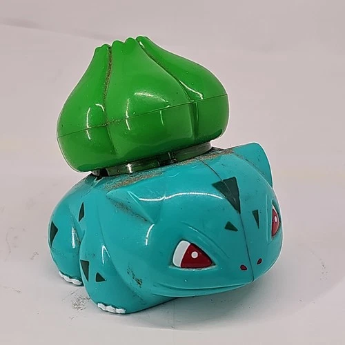 Bulbasaur Pencil Sharpener - Vintage 1999 Pokemon Figure - Toy Island