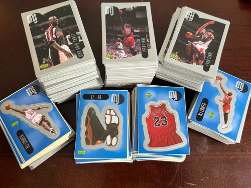 1998 Upper Deck MJ Michael Jordan Sticker Cards 1-138 & Start-Up Inserts - Pick