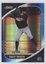 2021 Panini Absolute Spectrum Blue /149 Dansby Swanson #48