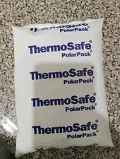 NEW Sonoco Thermosafe Gel Foam Cooler Polar Packs Long-Lasting Reusable 11x7.5