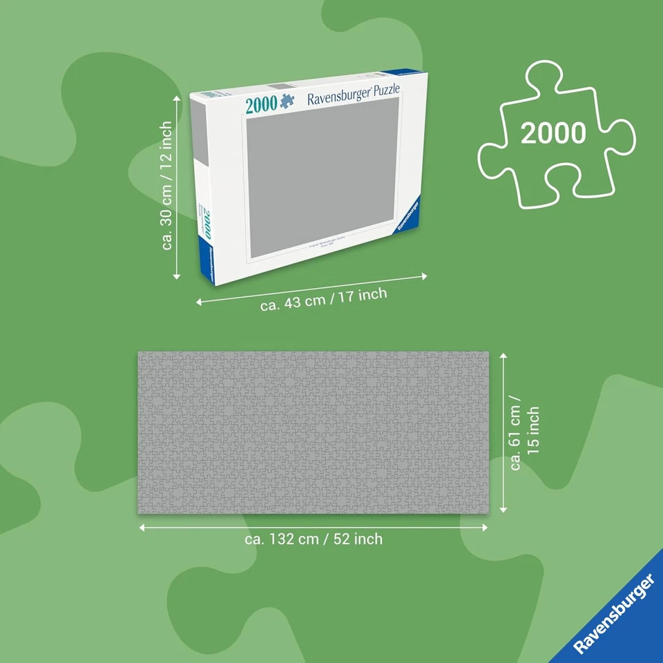 Ravensburger - Puzzle 2000 Pezzi Guernica Panorama | Puzzle 2000 Pezzi | Ro jTiL - Immagine 3 di 4