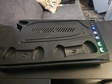 Ps5 Wall Mount with Dual Comtroller Charging and Fan for PlayStation 5