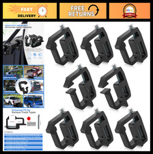 8 Pcs Camper Shell Clamps For Chevy Silverado Sierra - No Drill Installation He