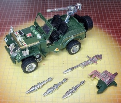 Vintage Hasbro Transformers G1 Autobot Car Hound (fast) komplett
