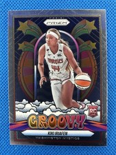 2025 #15 Kiki Iriafen Panini Prizm Groovy Insert RC Mystics