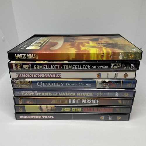 Tom Selleck DVD Lot Of 8 - Nice Bundle Collection