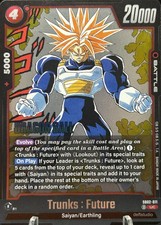 Trunks: Future SB02-011 Manga Booster 02 Foil Dragon Ball Super TCG NM