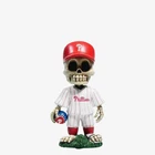 Philadelphia Phillies Team Skull Mini Bobblehead MLB Baseball