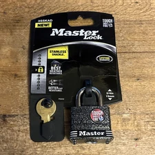 New Master Lock 3SSKAD Keyed Lock Security Access Control Bike Locks