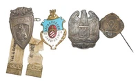 Original WWI German Military & Patriotic Badges Iron Cross DR22