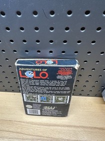 Adventures of Lolo Nintendo NES completo di scatola con poster BOX WEAR