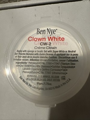 Ben Nye Clown White CW-2  Crème Clown