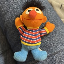 Kellog's Sesame Street Mini Beans Ernie 1999 Plush Toy 4-inch
