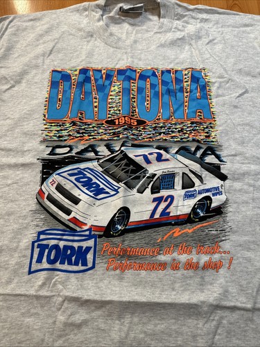 Vintage All Cotton Lee Daytona 1995 Tork T Shirt Size XL - Picture 3 of 7