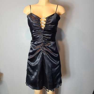 Vtg Mini Prom Dress Y2K Corset Mcbling Fairy Grunge Sz XXS 90s Whimsigoth  Silky | eBay