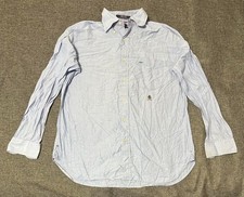 Tommy Hilfiger Men's M Light Blue Long Sleeve Shirt