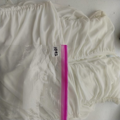 Club L London White Strapless Draped Ruched Mini Dress 6? Prom Dress Party - Bild 14 von 14