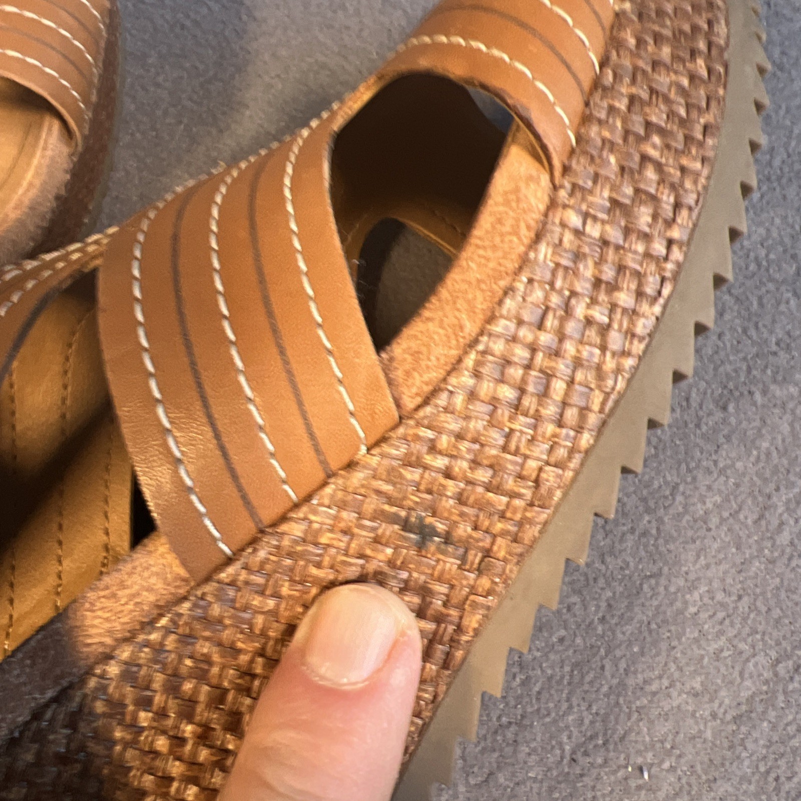 VIONIC Malorie Raffia Platform Wedge Sandals  Wom… - image 13