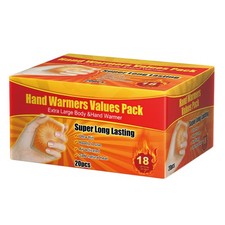 Hand Warmer 20Pcs Body Super Warmers 18 Hour Extra Long Activation Waist Abdomen