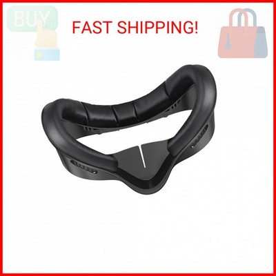 VZNEK Face Cover Pad for Oculus Quest 3S, Sweat-Proof PU Foam Cushion for Meta Q