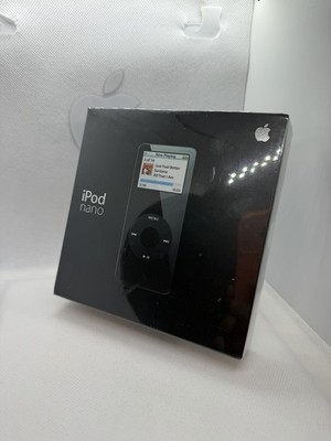 Apple Ipod Nano 1st Generation 4GB Black New Sealed | eBay