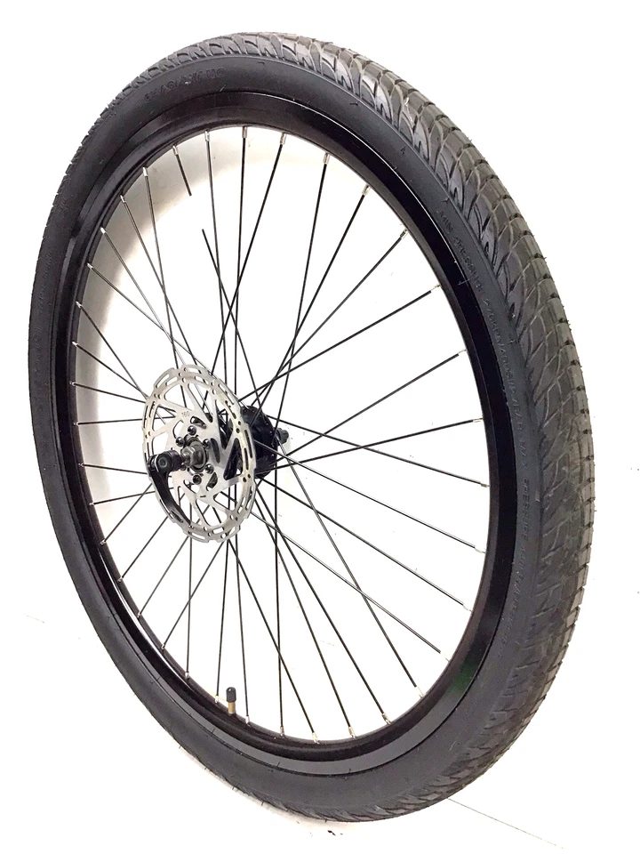 27,5" Vorderrad Fahrrad Disc Laufrad schwarz QR mit 1,95" Reifen Mountainbike 650B #A53