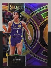 Lexie Brown 2024 Panini Select WNBA #200 Prizms Purple #/149