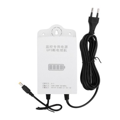 12V Monitor Emergency UPS Uninterruptible Power Supply Mini UPS Battery Backup
